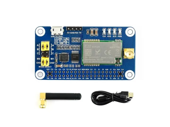 Waveshare%20SX1262%20LoRa%20HAT%20for%20Raspberry%20Pi,%20Spread%20Spectrum%20Modulation,%20915MHz%20Frequency%20Band%20-%20Image%202