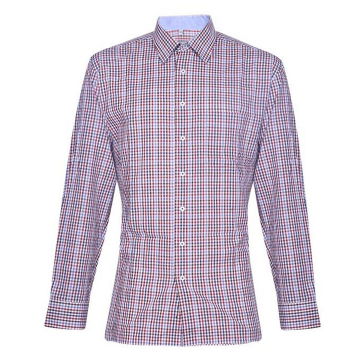 Multi Color Polister and Cotton Casual Long Sleeves Shirt For Men