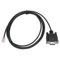 Hot DB9 RS232 To RJ11 6P4C Serial Console Cable PVC 6ft Plug And Play For. 