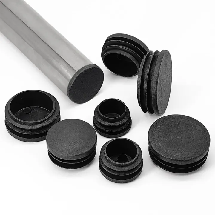 Black%20Round%20Plastic%20Blanking%20End%20Cap%20Tube%20Pipe%20Inserts%20Plug%20Bung%20Insert%20Stopper%20For%20Chair%20Leg%20Pipe%20tapon%20tubo%20redondo%20-%20Image%205