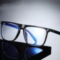 Anti Blue Light Glasses Blocking Filter Reduces Eyewear Strain Clear Gaming Computer Glasses Men Improve Comfort.