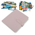 3 Inch 256 Pockets PU Leather Photo Album PU Leather Photo Album Picture Case Storage Collection Book for Camera. 