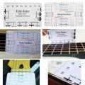 Guitar Tool Kit Repairing Maintenance Tools String Organizer String Action Ruler Gauge Measuring Tool Hex Wrench Set Files Fingerboard Guitar Fret Rocker Leveling. 