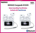 REMAX CozyPods W30N TWS Bluetooth V5.4 Airpods Pro 2nd Generation Noise-Cancelling ANC True Wireless Earbuds with Touchscreen.