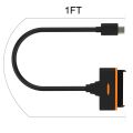 SATA to USB C Cable, USB 3.1 Type-C to 2.5” SATA III Hard Driver Adapter External Converter for SSD/HDD Data.