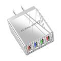 100W USB Charger Phone Charger QC 3.0 4Ports Fast Charging Adapter For I-Phone 13 12 11 Samsungs HuaweiP30 P50 Usb Chargeur.