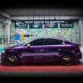 50*200/300cm Highest Quality Glossy Metallic Midnight Purple Wrapping Film Vinyl Wrap Vehicle Car Sticker Foil with Bubble Free. 