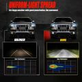 4Pcs Car H11 H8 H9 COB 60W 6000K LED Headlight Fog Light Bulbs Replace Halogen Kit Clear White Light. 