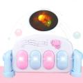 Baby Fitness Frame, Multifunctional newborn children pedal piano baby fitness mat. 