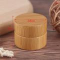 Bamboo Bottle Cream Nail Art Mask Cream Empty Cosmetic Container Storage Box  Travel Size Container. 