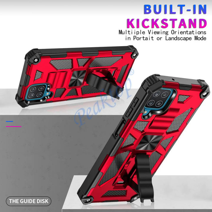 %E3%80%90Pioneer%20Gong%E3%80%91Armor%20Phone%20Case%20For%20Samsung%20Galaxy%20A52%20A72%20A32%205G%20A12%20A02S%20A02%20M02%20A42%20With%20Metal%20magnetic%20Rugged%20Bracket%20Protector%20Back%20Cover%20-%20Image%202