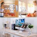 Kitchen Tablet iPad Stand Adjustable Holder Wall Mount for iPad Pro, Surface Pro, iPad Mini.