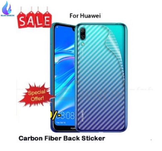 Huawei%20y7%20Pro%202019%20Carbon%20Fiber%20Textured%20Back%20Screen%20Sticker%20-%20Image%202