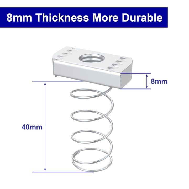 3/8inch-16%20Strut%20Channel%20Nuts,%20Spring%20Strut%20Channel%20Cone%20Nuts%20-%20Image%204