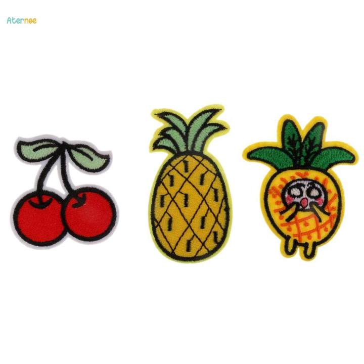 2x18x%20Fruit%20Series%20Embroidery%20Patches%20Craft%20Embroidery%20Applique%20Sewing%20for%20Kid%20-%20Image%203
