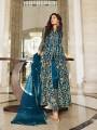 Readymade Georgette Embroidered Party Dress 21. 