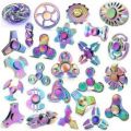 Metal Fidget Spinner - Multi Color. 
