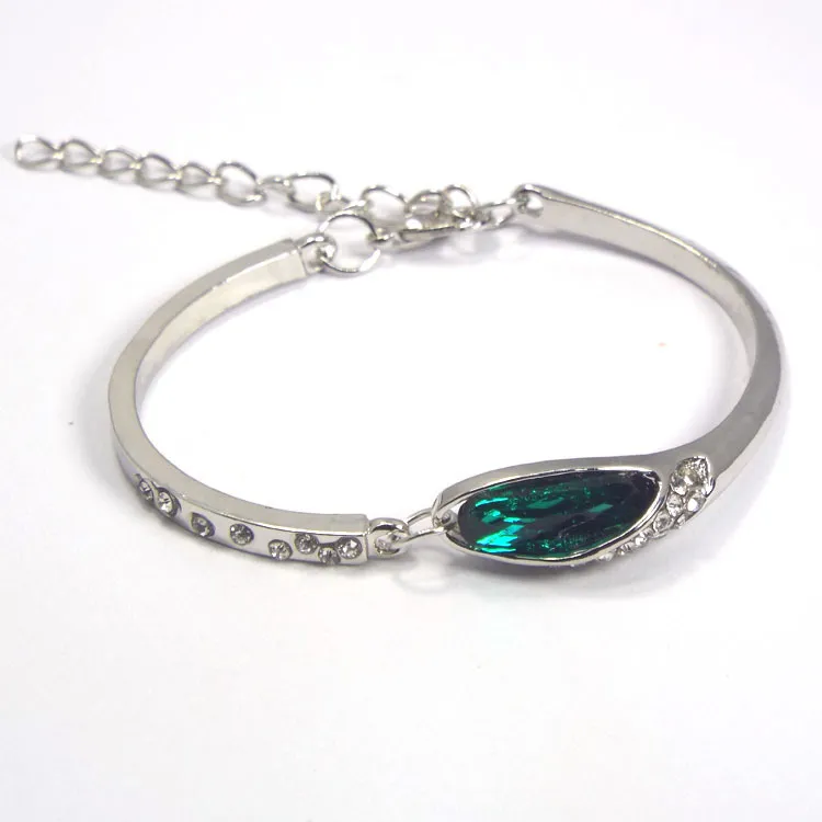 Korean Jewelry Austrian Blue Crystal Diamond Bracelet Bracelet