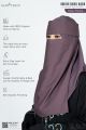 Glam Touch Premium Ameera Foodie Niqab.