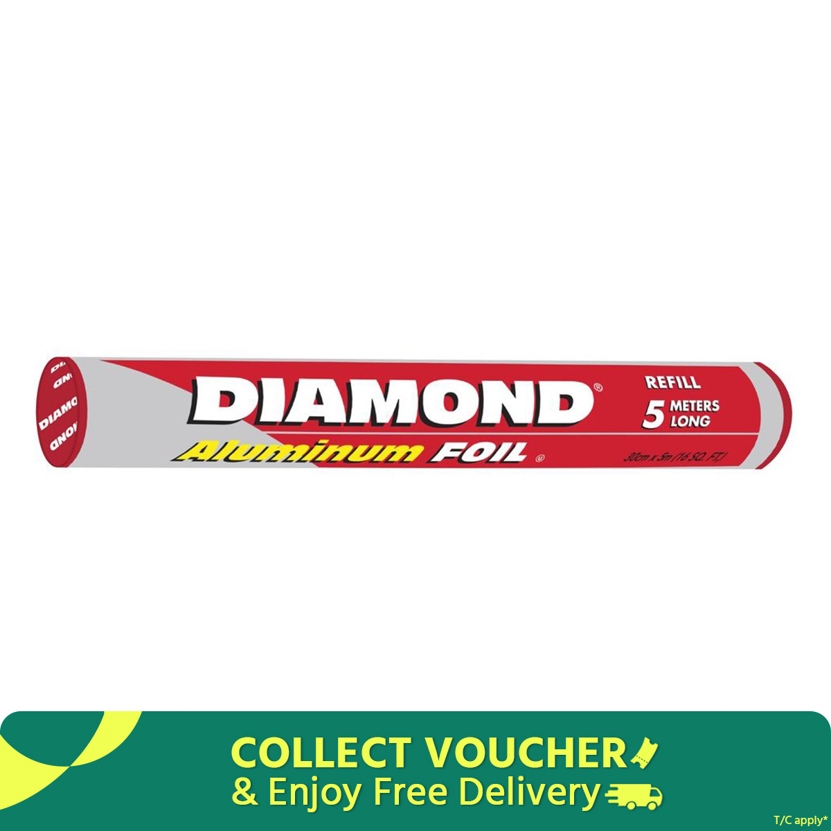 Aluminium Foil Paper 5 Meter or 16 SQ