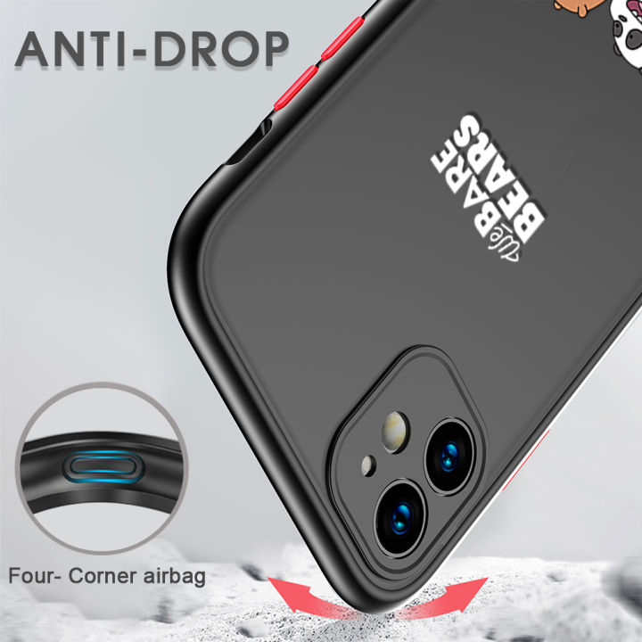 UCUC%20for%20Redmi%20Note%203%20/%20Note3%20Pro%20Back%20Cover%20We%20Bare%20Bears%20Frosted%20Transparent%20Hard%20Phone%20Case%20Shockproof%20Full%20Cover%20Camera%20Protect%20Case%20for%20Man%20and%20Boys%20-%20Image%207