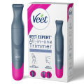 Veet Expert All-in-One Women's Trimmer Full Body, Bikini, Face & Eyebrow Grooming Trimmer Electric Shaver. 