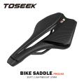 TOSEEK Racing Bicycle Saddle Training Grade Man Road Tt TimeTrial Triathlon Bike Lightweight Cushion Seat.