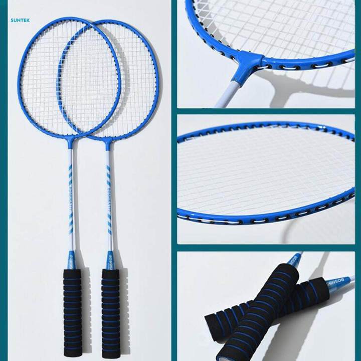 2x%20Badminton%20Racquet%20Set%20Badminton%20Rackets%20for%20Indoor%20Outdoor%20Lawn%20Beach%20-%20Image%208