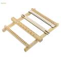 Wooden Craft Weaving Loom DIY Hand Knitting Weaving Machine for Purse. 