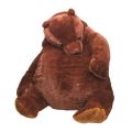 40cm -100cm simulation DJUNGELSKOG Brown Bear Giant Plush Teddy Bear Toy Stuffed Animals Soft Cushion Girl Kids Birthday Gift KEEMEEUYZO. 