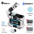【FUPANG】M45 TWS wireless 5.3 headphone led RGB ambient headset control sports music gaming earbuds microphone. 