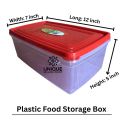 Plastic Food Storage Box. 