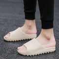 Unisex Summer YZY Slides Breathable Water Beach Sandal Flip Flops Lightweight Fish Mouth Men Slippers Bone White Plus Size 34-46 KEEMEEUYZO.