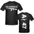Vintage Classic Man Ak 47 T Shirt Casual Fashion Military Fan Printed T-shirt Summer O-neck Breathable Short-sleev Camisetas. 