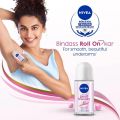NIVEA pearl & beauty Deodorant Roll on used for male/female - 50 ml. 