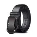 Black Artificial Lether Soft Auto Gear Belt For Men - Belt For Men.