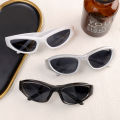 Retro Y2K Style Women Cat Eye Sunglasses Fashion Colorful Mirror Goggles Punk Sports Sun Glasses.