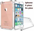 Transparent Soft Silicone Back Case for iPhone 6s Plus, Breakproof, Shockproof.