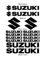 Suzuki full set Sticker for bike.