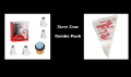12 Pieces Cake Decorating Nozzle Set & Pipping bags Combo pack set of 2 items. 