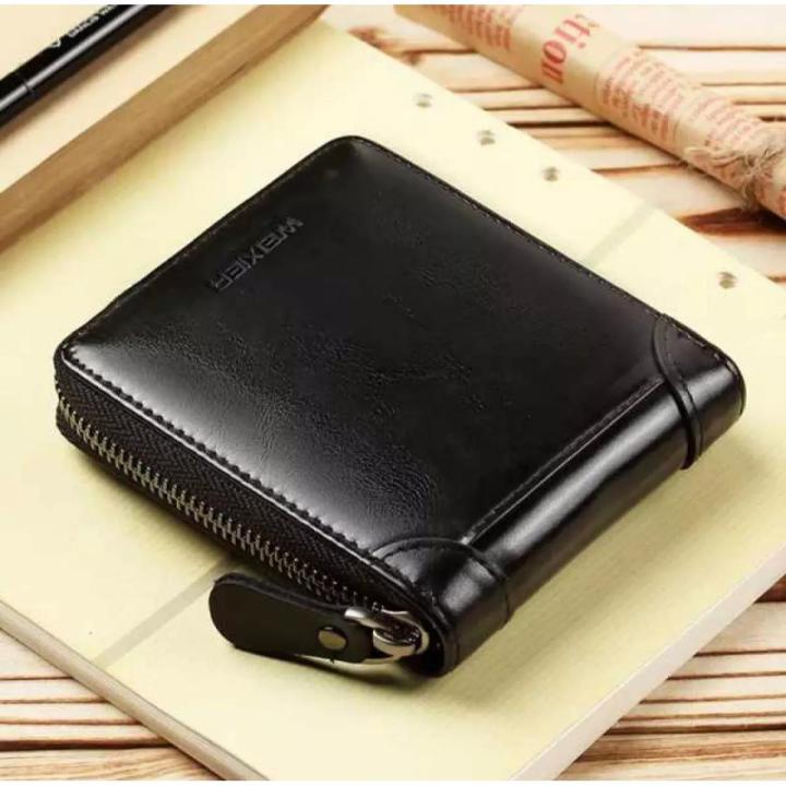 Best quality Stylish Zipper Leather wallet For Men - Wallet For Men - Wallet For Men