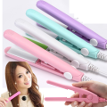 Mini Hair Straightener Multicolor Flat Iron Curler Ceramic Tourmaline Plate Easy Use And Carry Pocket Curling Styling Tool. 