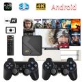 M5 Samrt TV Box Android 7.1 RK 3228A Smart home theater HD 4K 3D Iptv WiFi 4G 5G H.265 Dual System 10000 Games 64GB Game Box.