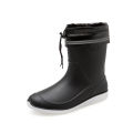 Casual Rain Boots Men's Rubber Shoes Middle Tube Non-Slip Waterproof Rain Boots Fishing Shoes Car WashPVCRubber Shoes Four Seasons Can Be Worn. 