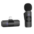 BOYA BY-V10 One-Trigger-One 2.4G Wireless Microphone ystem Clip-on Phone Microphone.