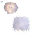 Feather Lamp Shade for Table Lamp and Floor Lamp for Living Room Party Decor. 