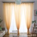 White drapes Sheer yarn tulle Orange Curtains room divider green curtains room decor children wedding ceiling drapes WP184B. 