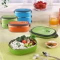 Stainless Steel Light Rectangle Thermal Insulation Lunch Box Thermal Box.