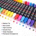 Paint Pens Paint Markers, 20 Colors Oil-Based Paint Marker Pen Set. 