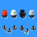 Push Button Switch with Round Cap or without Cap,  Micro switch button (20 Pcs). 